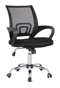 Artistiq Living Artistiq Bureaustoel Diana PU-leder - Zwart