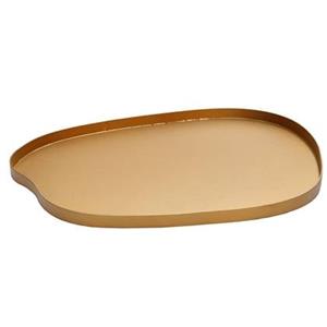 Vase The World Bariri M gold L50 x B40 x H2 cm