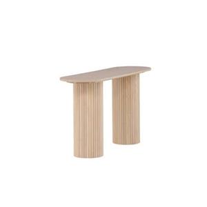 Fjôrd  Sidetable Beige 130cm - Fineer - Bianca