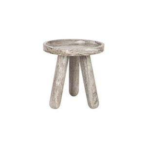 Zuiver Ronde Bijzettafel Cosmopolitan Marmer, 40cm - Bruin