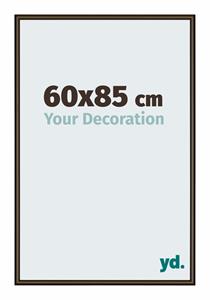Your Decoration Fotolijst 60x85 cm - Walnoot Structuur - Aluminium - New York