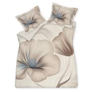 Vandyck Kussensloop ROYAL GARDEN cream tan Kussensloop (60x70)
