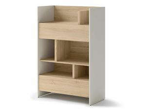Mobistoxx Boekenkast CONCEPTION PRO 138 cm kasjmier/artisan eik