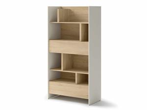 Mobistoxx Boekenkast CONCEPTION PRO 178 cm kasjmier/artisan eik