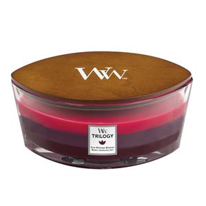WoodWick Trilogie Ellips Haardhwick Zon Rijpen Bessen 453 g