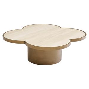 Richmond Interiors Richmond Salontafel Clover,120cm - Beige
