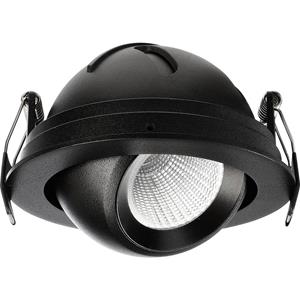 Deko Light 565341 Bellatrix LED-inbouwlamp Energielabel: G (A - G) LED LED vast ingebouwd 9.0 W Zwart