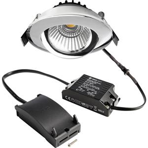 Deko Light 565379 Dione LED-inbouwlamp Energielabel: E (A - G) LED LED vast ingebouwd 8.5 W Chroom