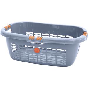 Siena HOME Aversa  wasmand „Aversa” 65 cm donkergrijs