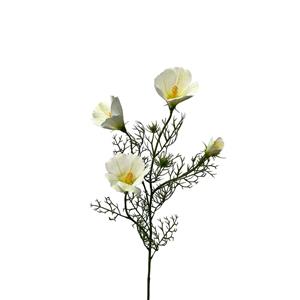 Roberts Collection Kunstbloem Hibiscus Spray 68cm Wit