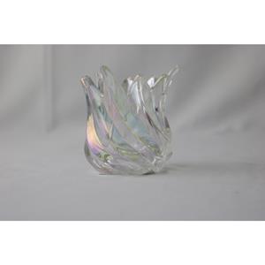 Mansion Atmosphere Waxinelichthouder Tulp Wit 9x9x9,3cm