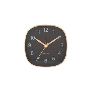 Karlsson Alarmclock Square Black