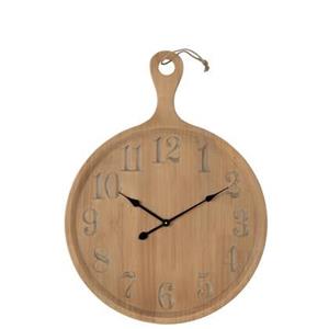 J-Line klok Plan Den - naturel - large - Ø 65.2 cm