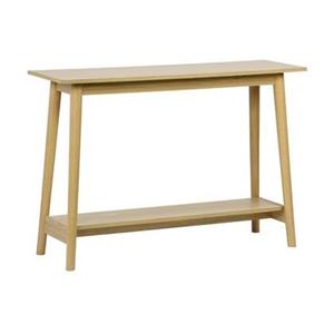 Sweeek  Scandinavische sidetable met walnotenhoutdecor