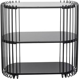 Kare Design Kare Sidetable Wire Black 81x78cm