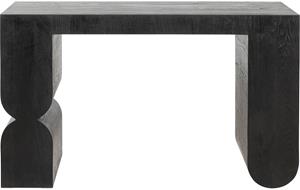 Kare Design Kare Sidetable Curve Black 120x76cm