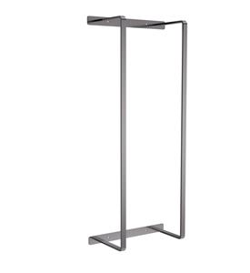 SaniGoods Basil verticale handdoekrek 28x67cm gunmetal