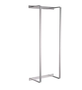 SaniGoods Basil verticale handdoekrek 28x67cm RVS geborsteld