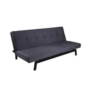 Fjôrd  Slaapbank Donkergrijs - 180cm - Velvet - Bodil