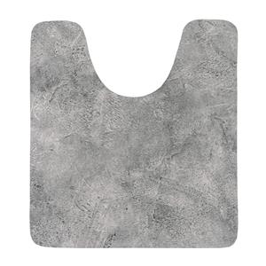 Tendance Toiletmat/wc mat Calm Concrete - antislip - 45 x 50 cm -