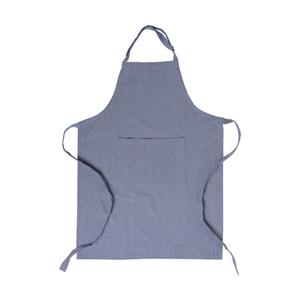 Xenos Keukenschort denim - blauw - 65x85 cm