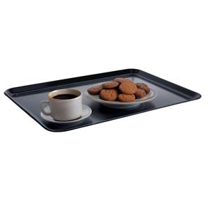 Araven Plat Horeca dienblad in het zwart - kunststof - 35 x 24 cm - Serveerbladen -