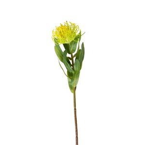 Xenos Kunstbloem speldenkussen - groen - 48 cm