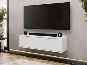 Mobistoxx Tv-meubel KAIZEN 2 deuren 140 cm wit