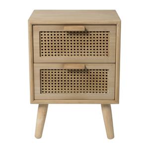 Xenos Webbing Java kast met 2 laden - 56x40x31 cm
