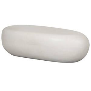 Vtwonen Salontafel Pebble Betonlook, 100 x 43cm - Wit