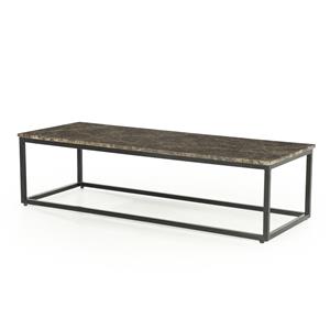 Eleonora Salontafel Rico Marmer, 120 x 45cm - Zwart