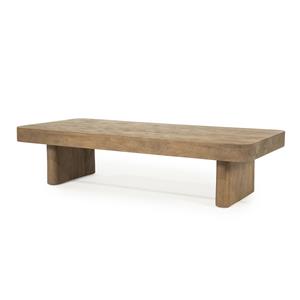 Eleonora Salontafel Edward Mangohout, 130 x 60cm - Bruin