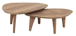 DTP Home Salontafel Bliss Teakhout,100 x 70cm - Bruin