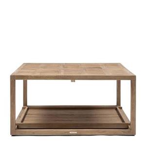 Rivièra Maison Salontafel Fraser Island Eikenhout, 90 x 90cm - Bruin