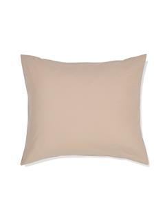 HEMA Kussensloop 60x70cm Zacht Katoen Taupe (aluminium)