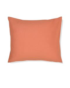 HEMA Kussensloop 60x70cm Zacht Katoen Oranjerood (aluminium)