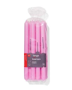 HEMA Lange Huishoudkaarsen Ø2.2x29 - 12 Stuks Lichtroze (lichtroze)