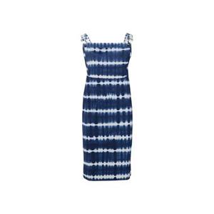 Vtwonen  Schort Tie-Dye - Keukenschort - Blauw, Wit - 66x110cm