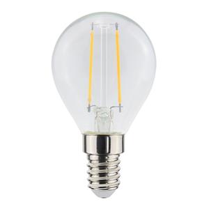 HOFTRONIC™ LED Filament lamp E14 - 2,5 Watt 250 Lumen - G45 vorm - 2700K Warmwit licht - Dimbaar - Helder glas