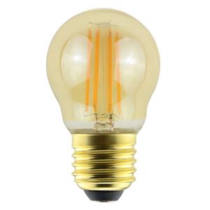 HOFTRONIC™ LED Filament lamp E27 - 4,5 Watt 423 Lumen - G45 - 2700K Warmwit licht - Dimbaar - Amber glas