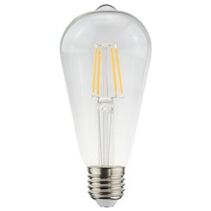 HOFTRONIC™ LED Filament lamp E27 - 4,5 Watt 470 Lumen - ST64 Edison - 2700K Warmwit licht - Dimbaar - Helder glas