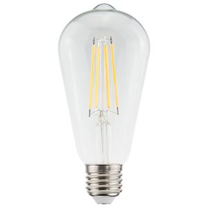 HOFTRONIC™ LED Filament lamp E27 - 7 Watt 806 Lumen - ST64 Edison - 2700K Warmwit licht - Dimbaar - Helder glas