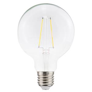 HOFTRONIC™ LED Filament lamp E27 - 4,5 Watt 470 Lumen - G95 - 2700K Warmwit licht - Dimbaar - Helder glas