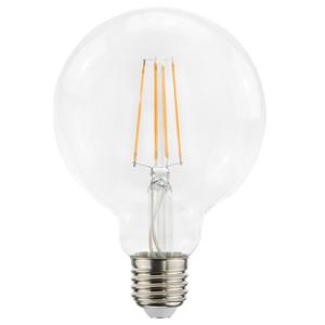 HOFTRONIC™ LED Filament lamp E27 - 9 Watt 1055 Lumen - G95 - 2700K Warmwit licht - Dimbaar - Helder glas