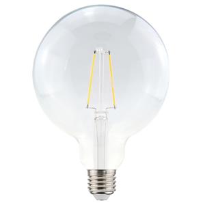 HOFTRONIC™ LED Filament lamp E27 - 4,5 Watt 470 Lumen - G125 - 2700K Warmwit licht - Dimbaar - Helder glas