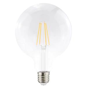 HOFTRONIC™ LED Filament lamp E27 - 9 Watt 1055 Lumen - G125 - 2700K Warmwit licht - Dimbaar - Helder glas