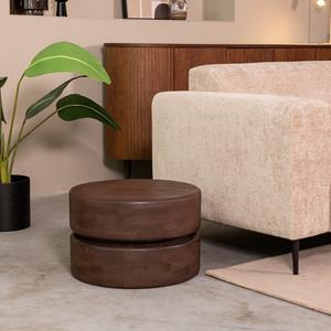 Het Steigerhouthuis LABEL51 Salontafel Milly - Espresso - Mangohout - 50 cm