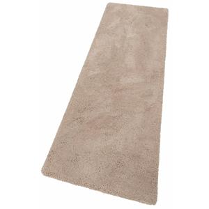 My home Hoogpolige loper Desner Microvezel, unikleuren, geschikt voor vloerverwarming, loper, hal