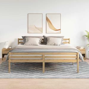 vidaXL Nachtkastjes 2 st met lade 39x28x41 cm artisanaal eikenkleurig