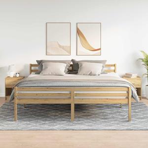 vidaXL Nachtkastjes 2 st met lade 40x34x50 cm artisanaal eikenkleurig